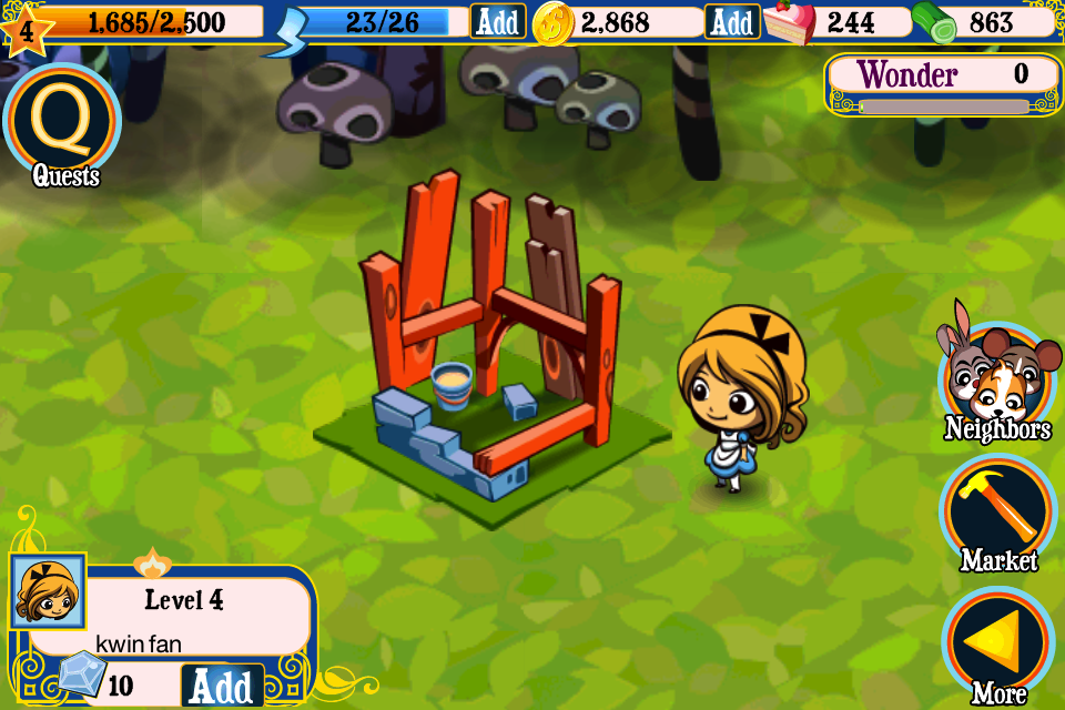 Screenshot Alice's Wonderland! Screenshot Alice's Wonderland!