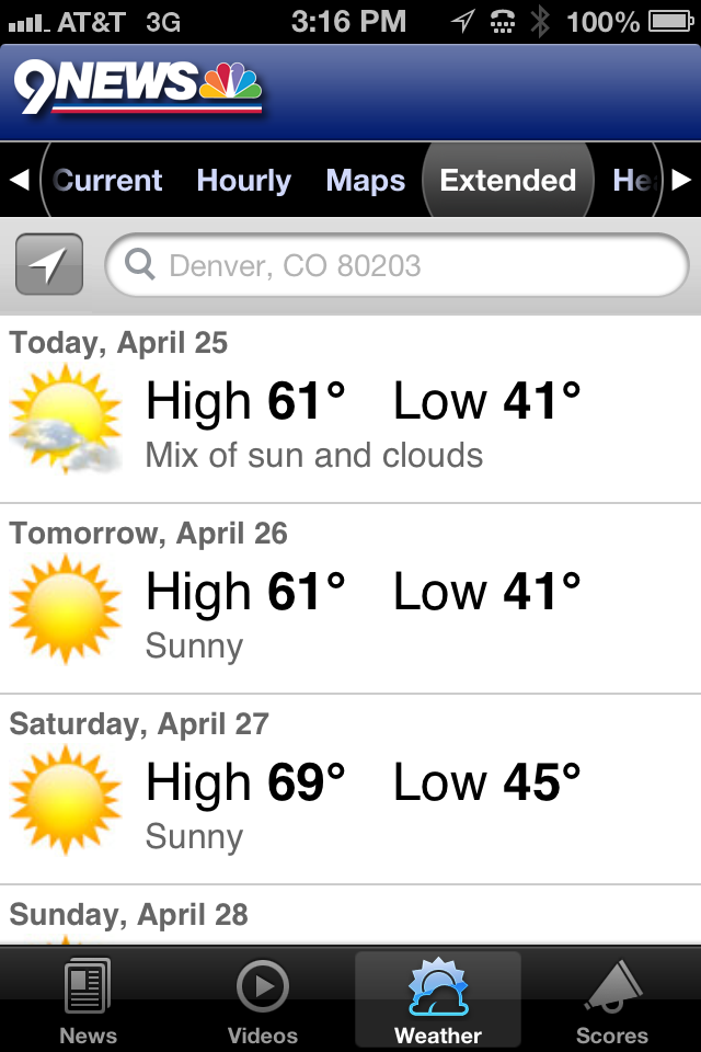 iPhone Screenshot 1